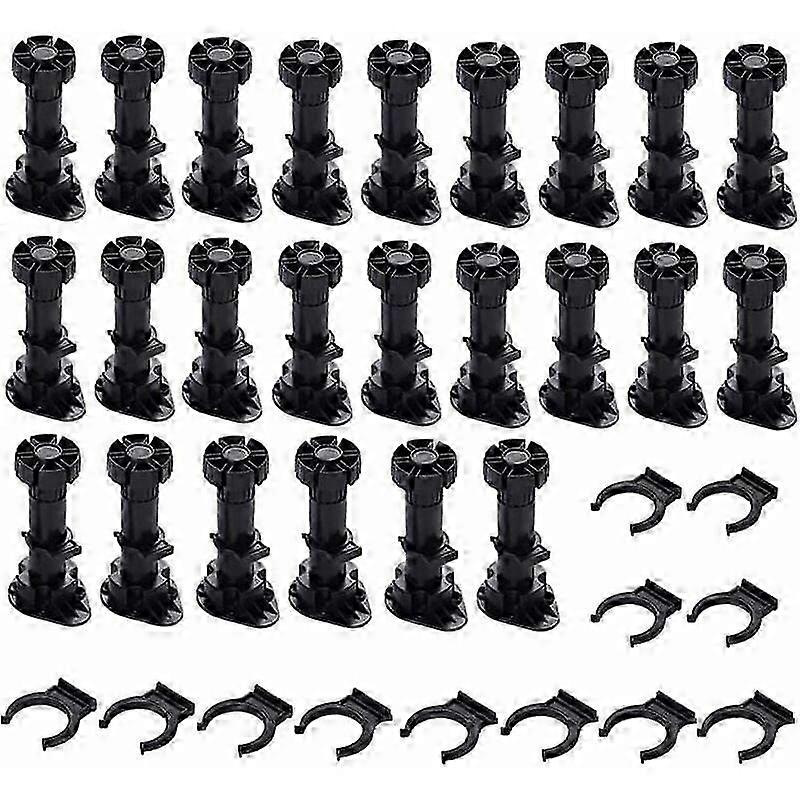 Plastskapben Møbelben Justerbare møbelben--