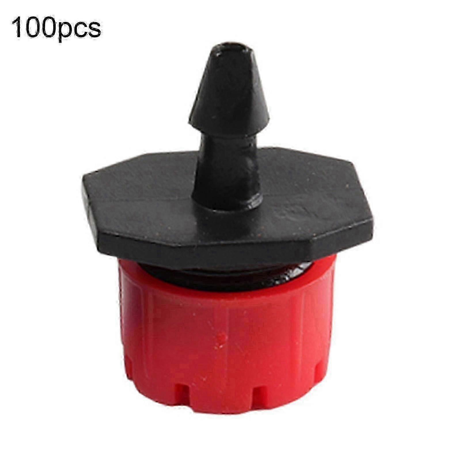 100Pcs Irrigation Drippers Adjustable Sturdy Construction Plastic U...