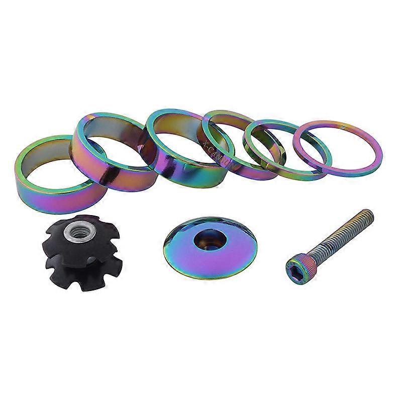 Aluminum alloy bicycle washers, suitable for 28.6mm fork steerer tubes, with various specifications and durability