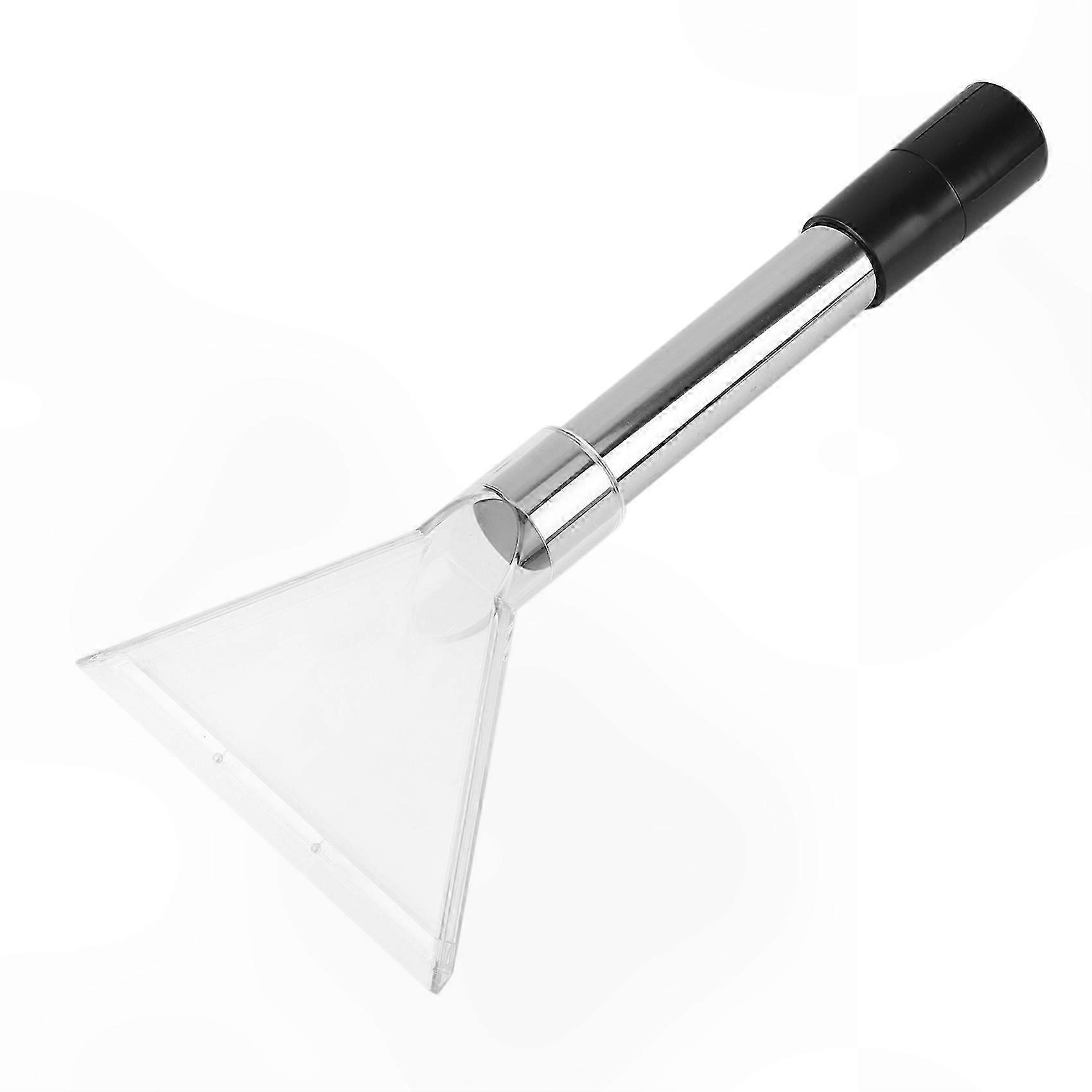 Adjustable Floor Brush Nozzle for Carpet and Hardwood Cleaning with Universal Steel Pipe Adapter Compatibility