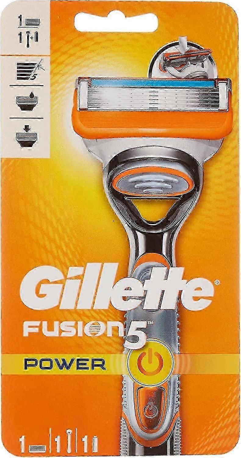 2025 Gillette Fusion 5 Power Razor pour hommes avec tondeuse de précision et arrêt automatique