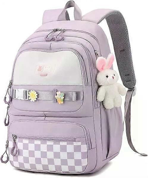 Children's schoolbags with multi-pocket design, suitable for 10/11-year-olds