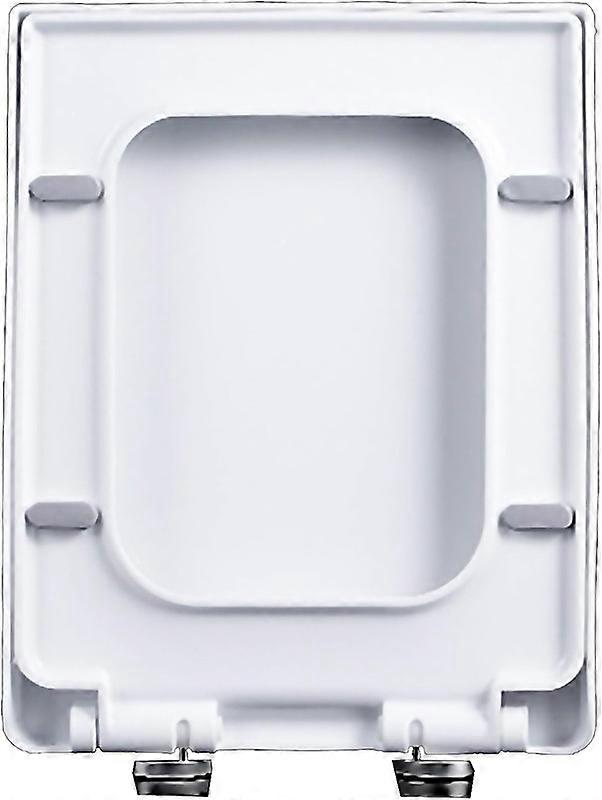 For Toilet Seats Quiet Close Heavy Duty Pp Material Rectangle Type Thicken Mute Slow Down Detachable