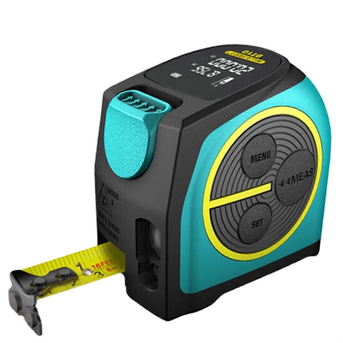  Digital Laser Rangefinder and Laser Tape Measure 2 in 1 with LCD Display Digital Laser Tape M