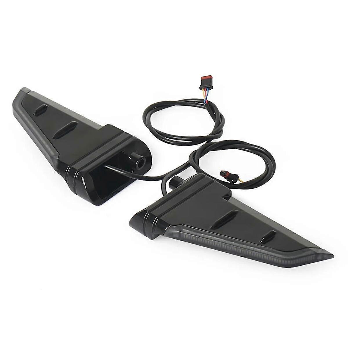 Motorcycle Side LED Turn Signal Light Brake Flowing for Road Glide Custom FLTRX Ultra FLTRU Limited FLTRK 2015-2023