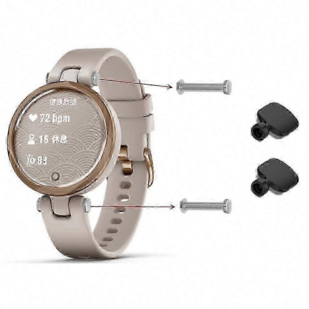 Replacement Spring Bars for Garmin Lily Watch - Quick Release Pins with Installation Tools