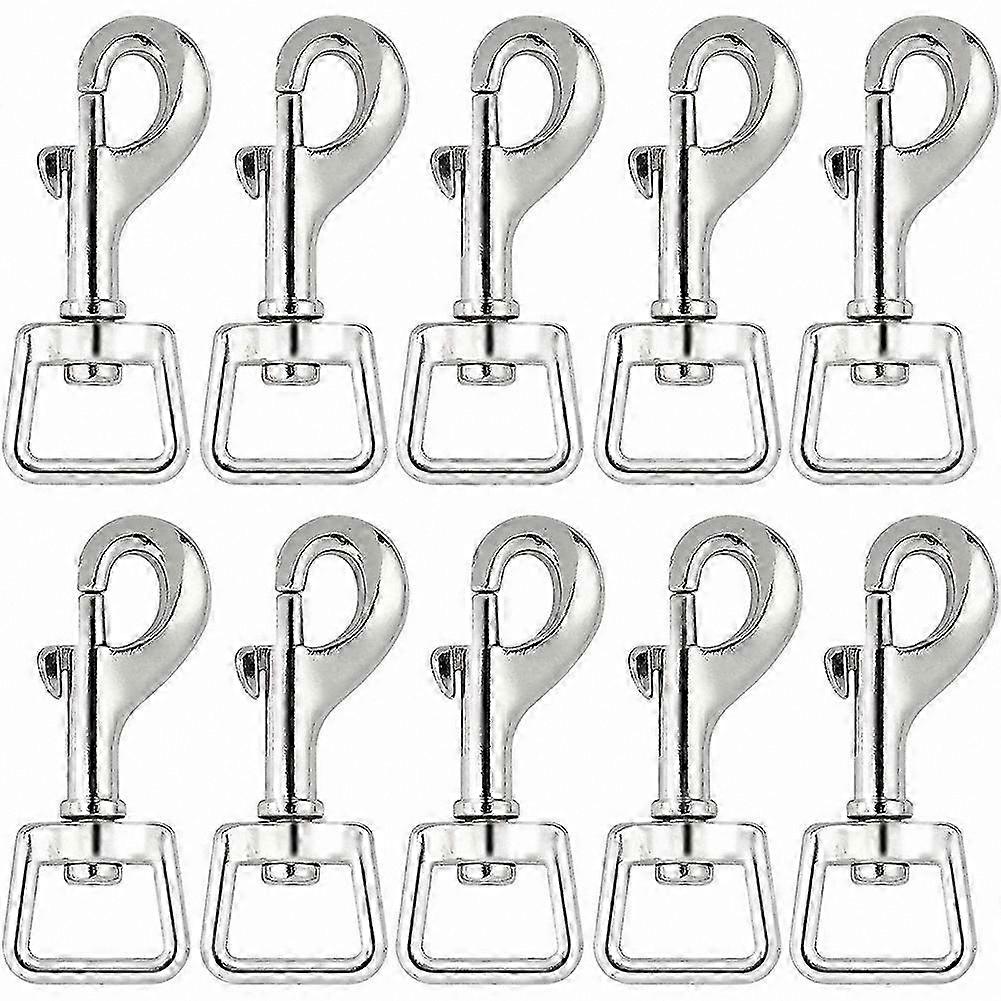 Heavy Duty Swivel Snap Hooks for Dog Leash and Collar, 20 Pack Trigger Clasp with Eye Bolt Buckle for Secure Linking