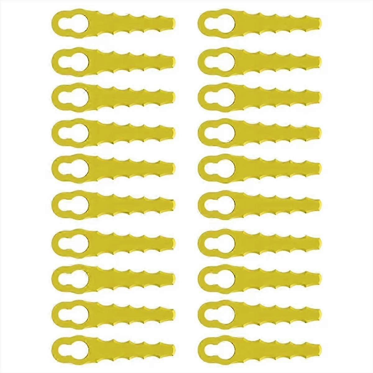 Plast L83 gressklipperblad 50-pakning erstatning for gressklippemaskiner