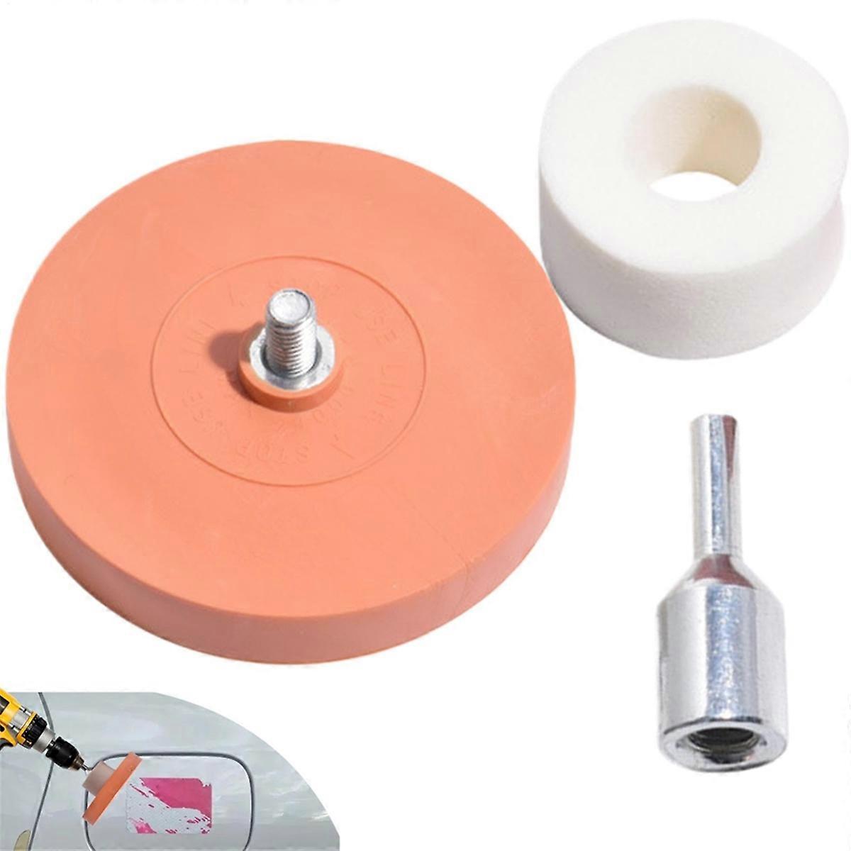 Adhesive Eraser Wheel,4 Inch Rubber Wheels