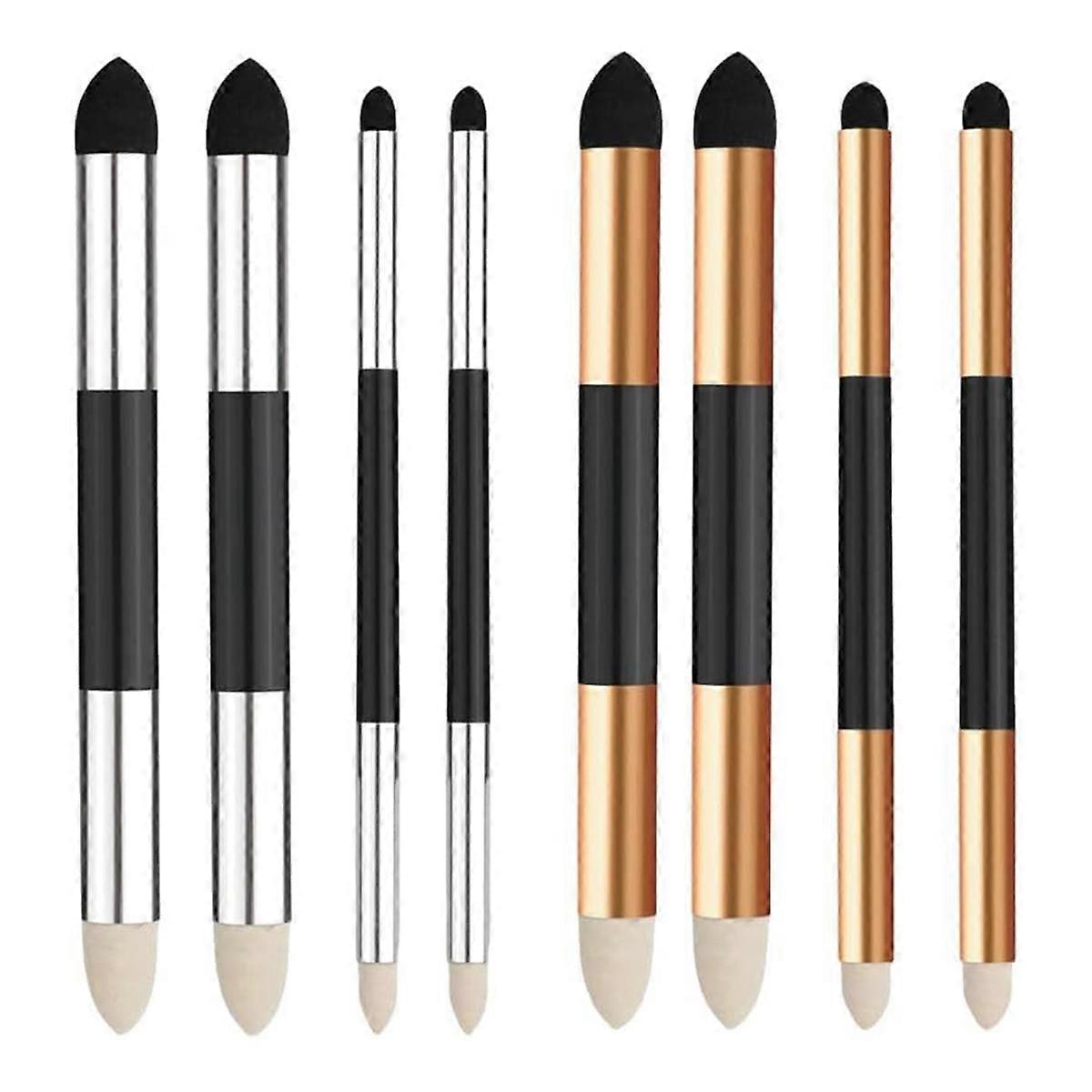 8PCS Artist Blending Sponge Pens, 2 Sizes Double-Headed Pastel Blending Stumps for Pencil Sketching, Drawing