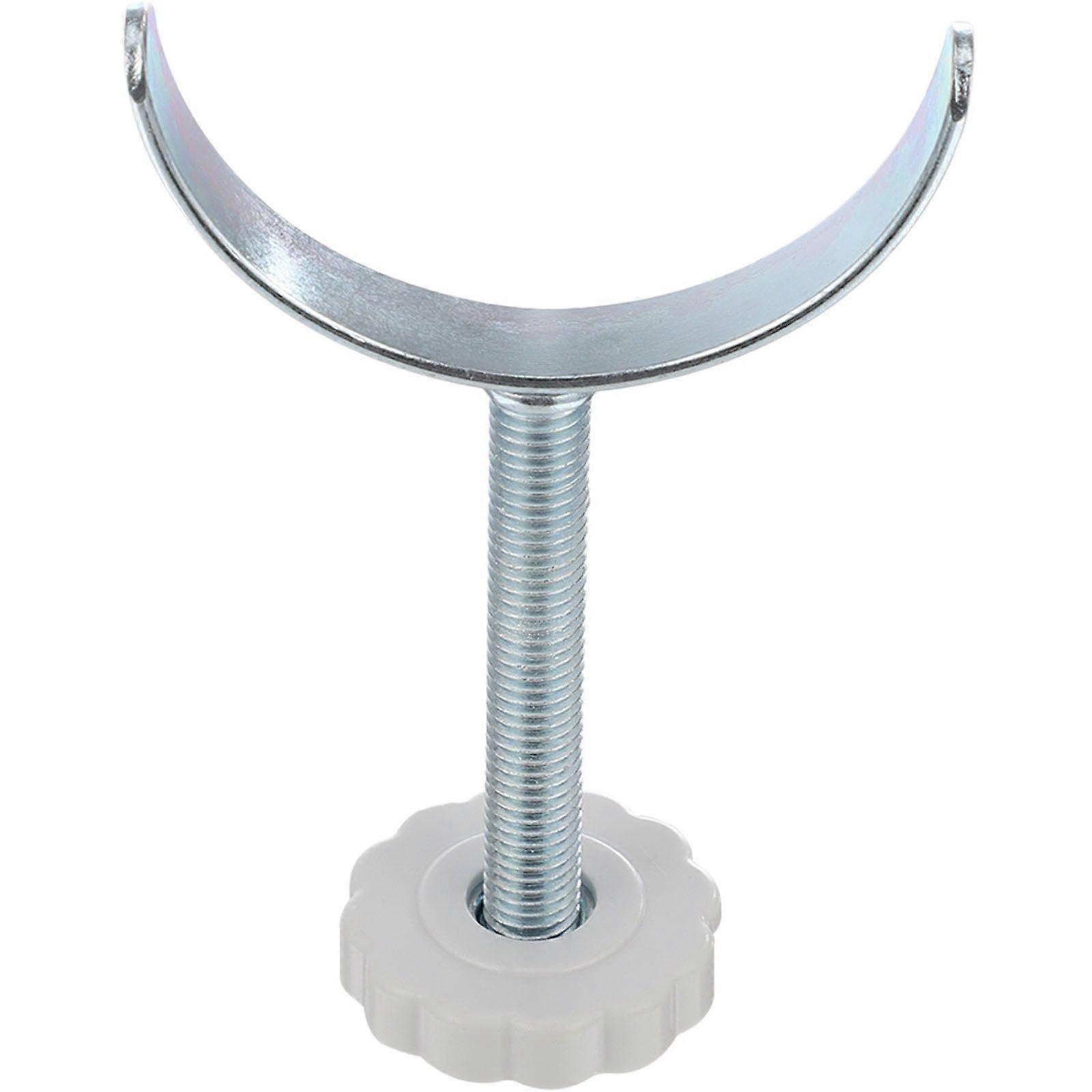 1 Set Durable Gasket Gate Fence Fixator Guardrail Fittings (Silver)