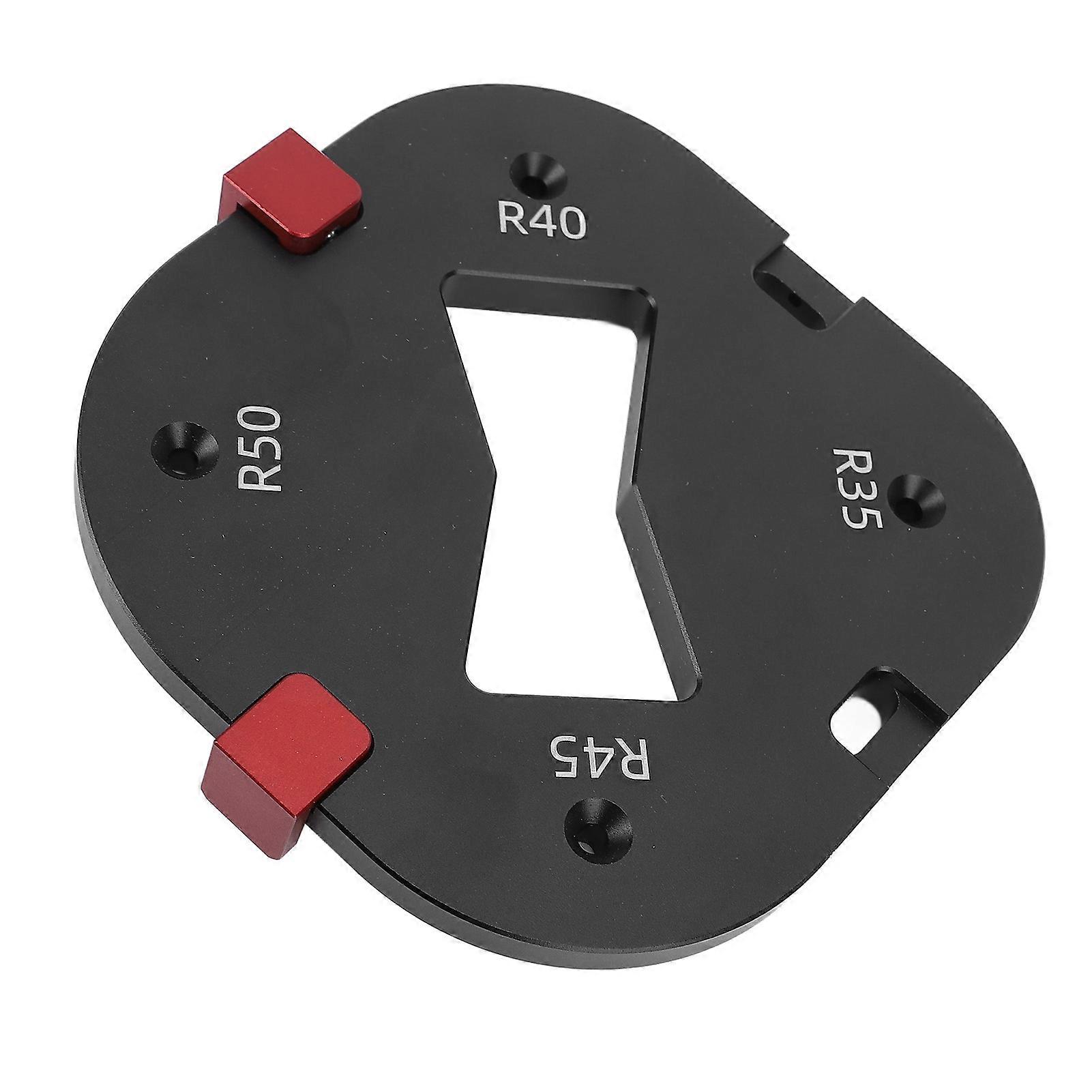 Round Corner Template R35 R40 R45 R50 Aluminum Alloy Routing Tool