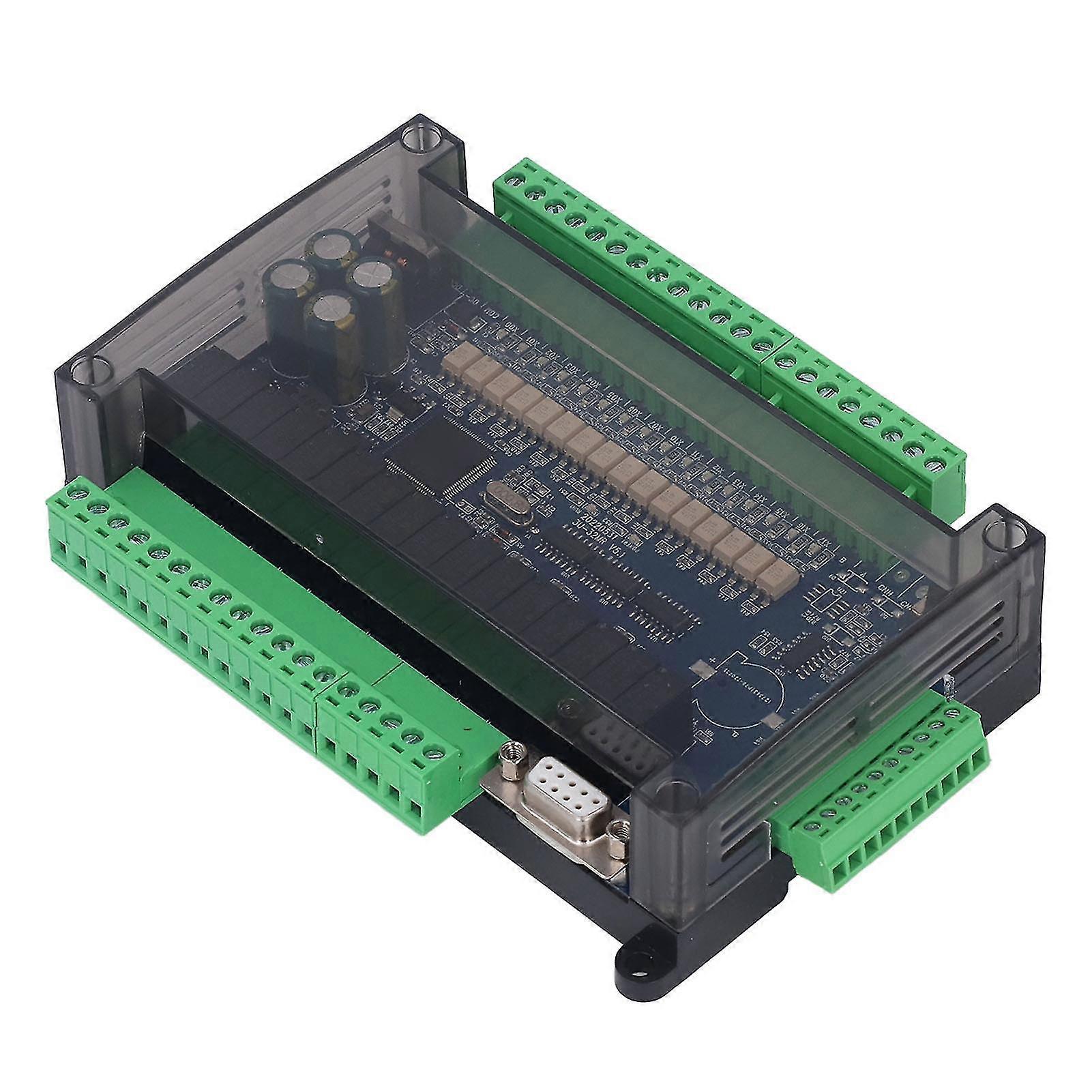 PLC 16 Channel Input Output with 6AD 2DA, 6 Way High Speed Counting, Programmable Logic Controller 2025