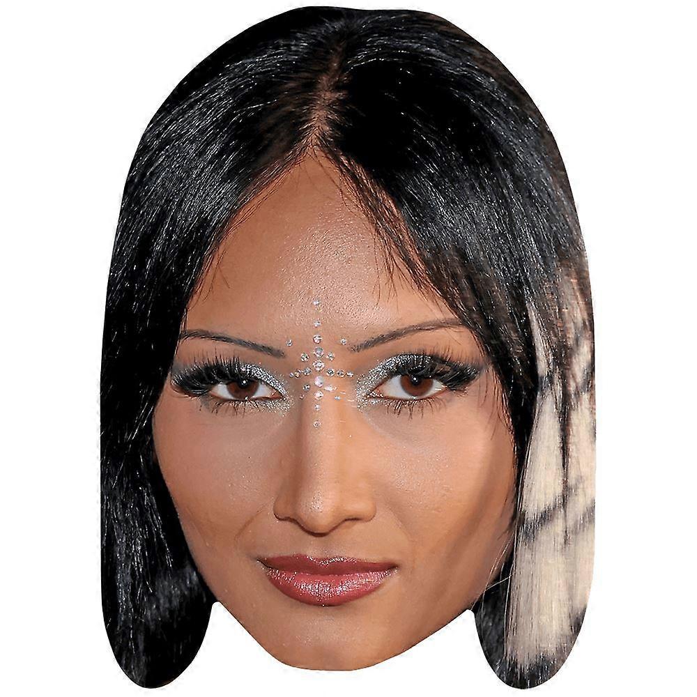 Rhea Rajagopalan (Makeup) Celebrity Mask, Flat Card Face