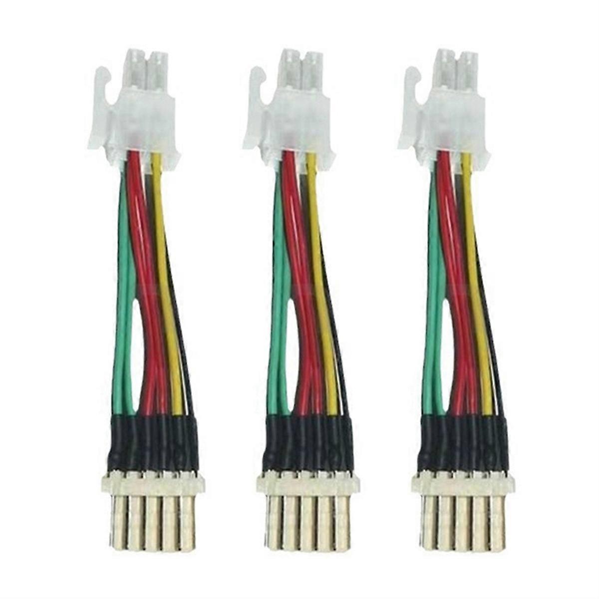 3PCS Adapter Cable for Whatsminer Control Board Tieline Patch Cord 6-Pin to 4-Pin Conversion for M20S M21S M30S M31S M50