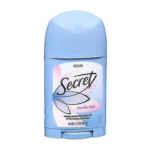 suitable for anti-perspirant deodorant wide solid, powder fresh 1.7 oz
