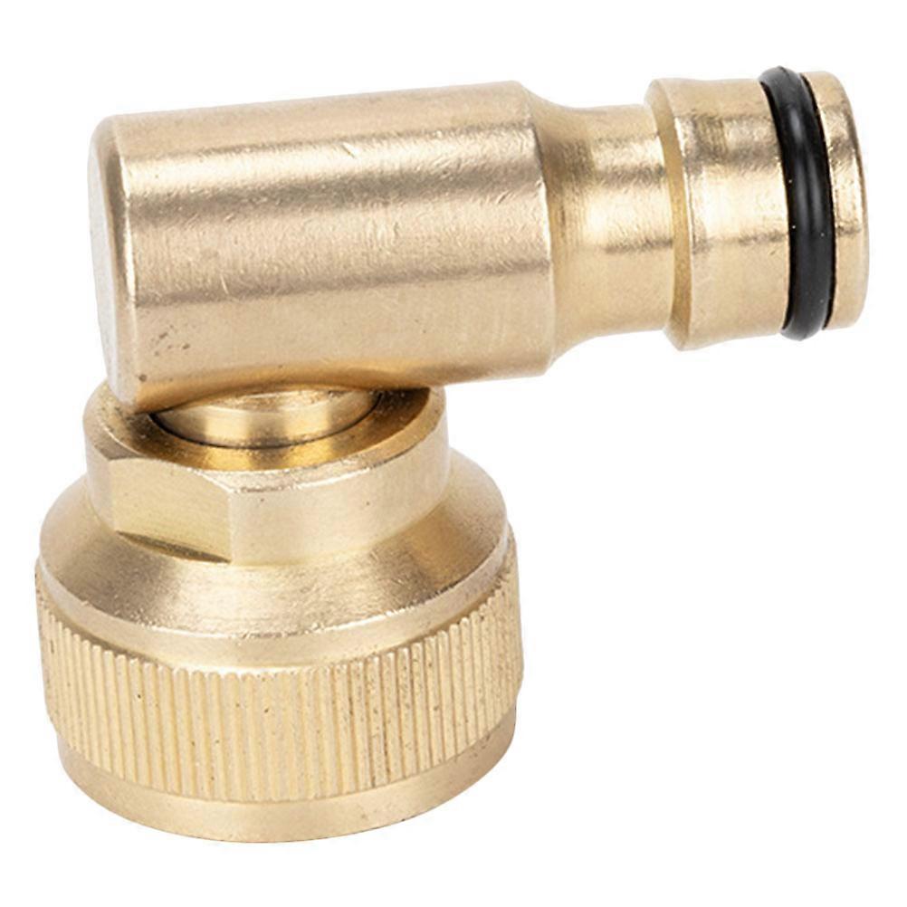 Brass Garden Hose Connector Quick Connect Adapter for 4Pcs Hose Fittings