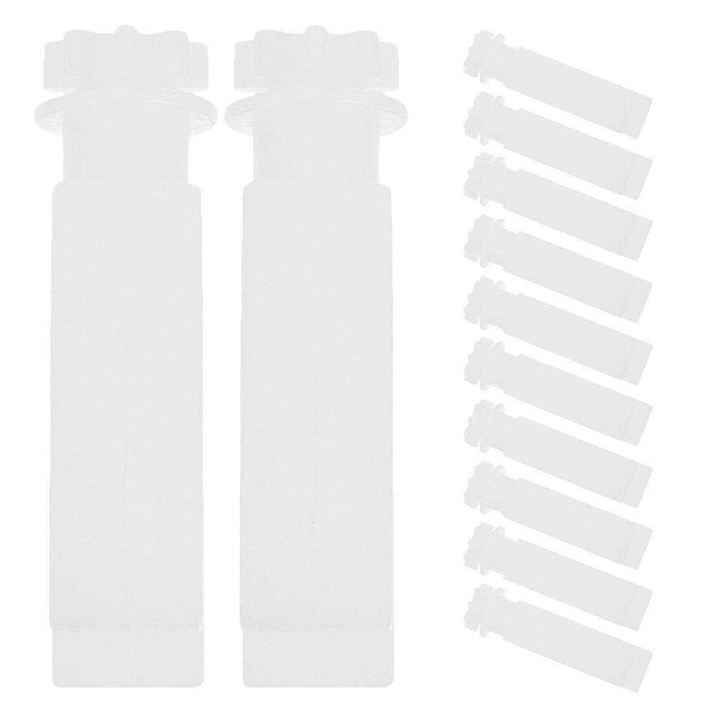 Window Blind Repair Stems PVC for Replacement 36Pcs Vertical Blind Repair Kit