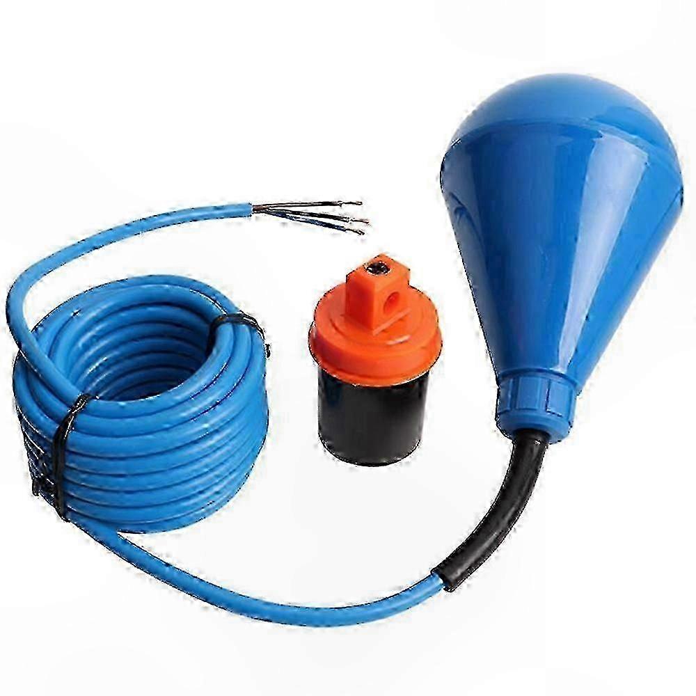 Durable Float Switch for Sewage, Solids, and Viscous Liquids with 4m Line Length