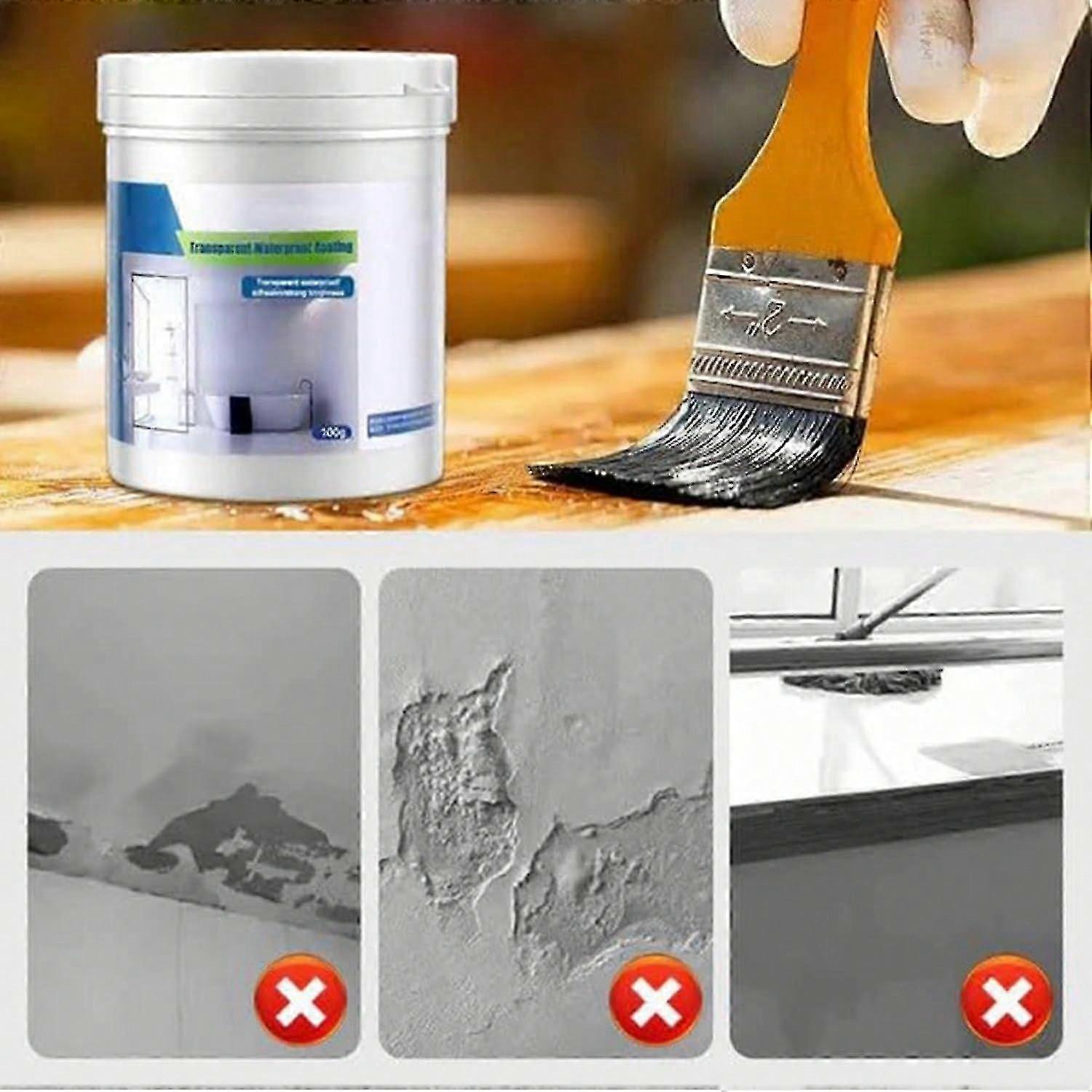 Invisible Waterproof Agent, Waterproof Anti-leakage Agent, Insulation Sealant Transparent Repairing Adhesive Seal Coating