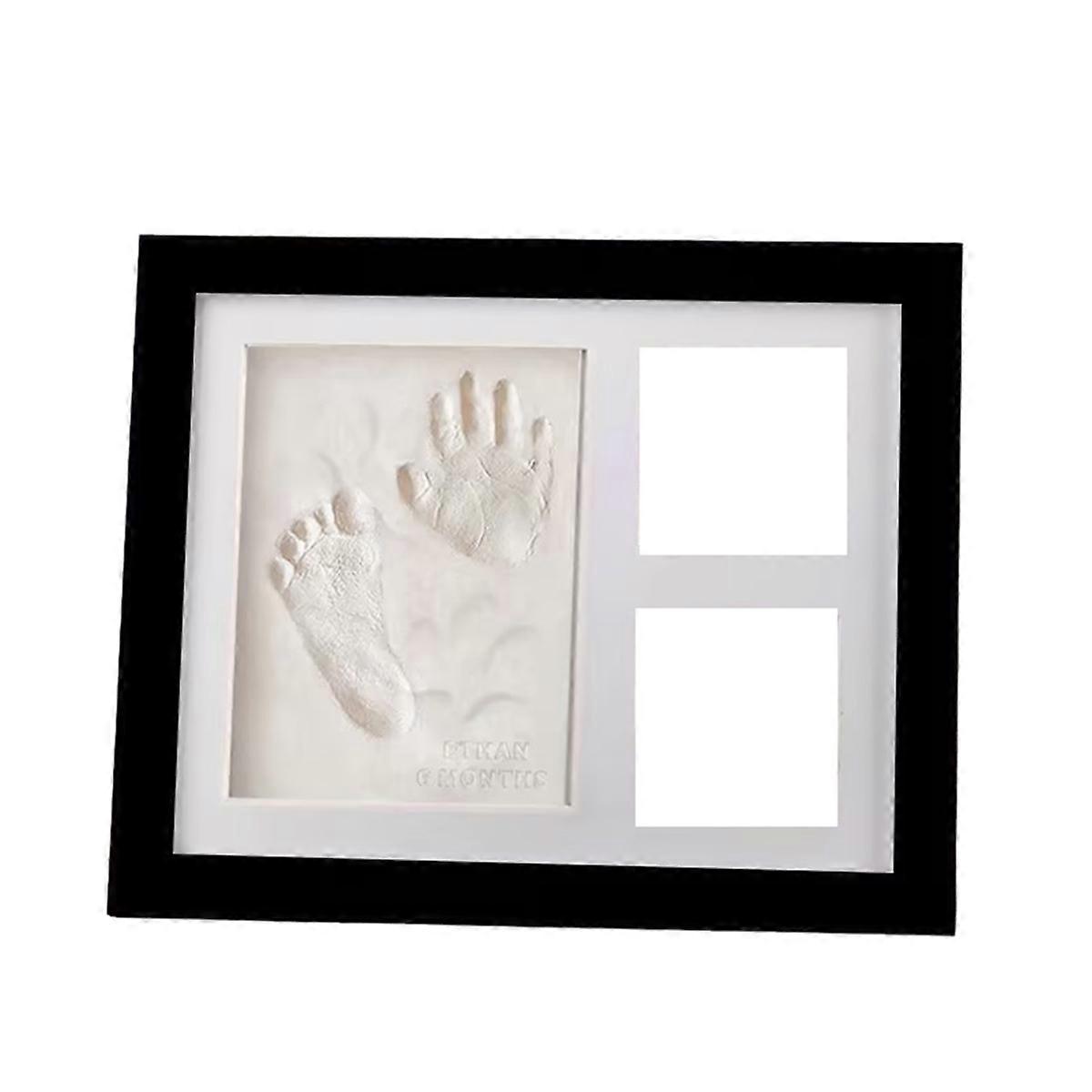 Baby Clay Handprint and Footprint Kit -Black