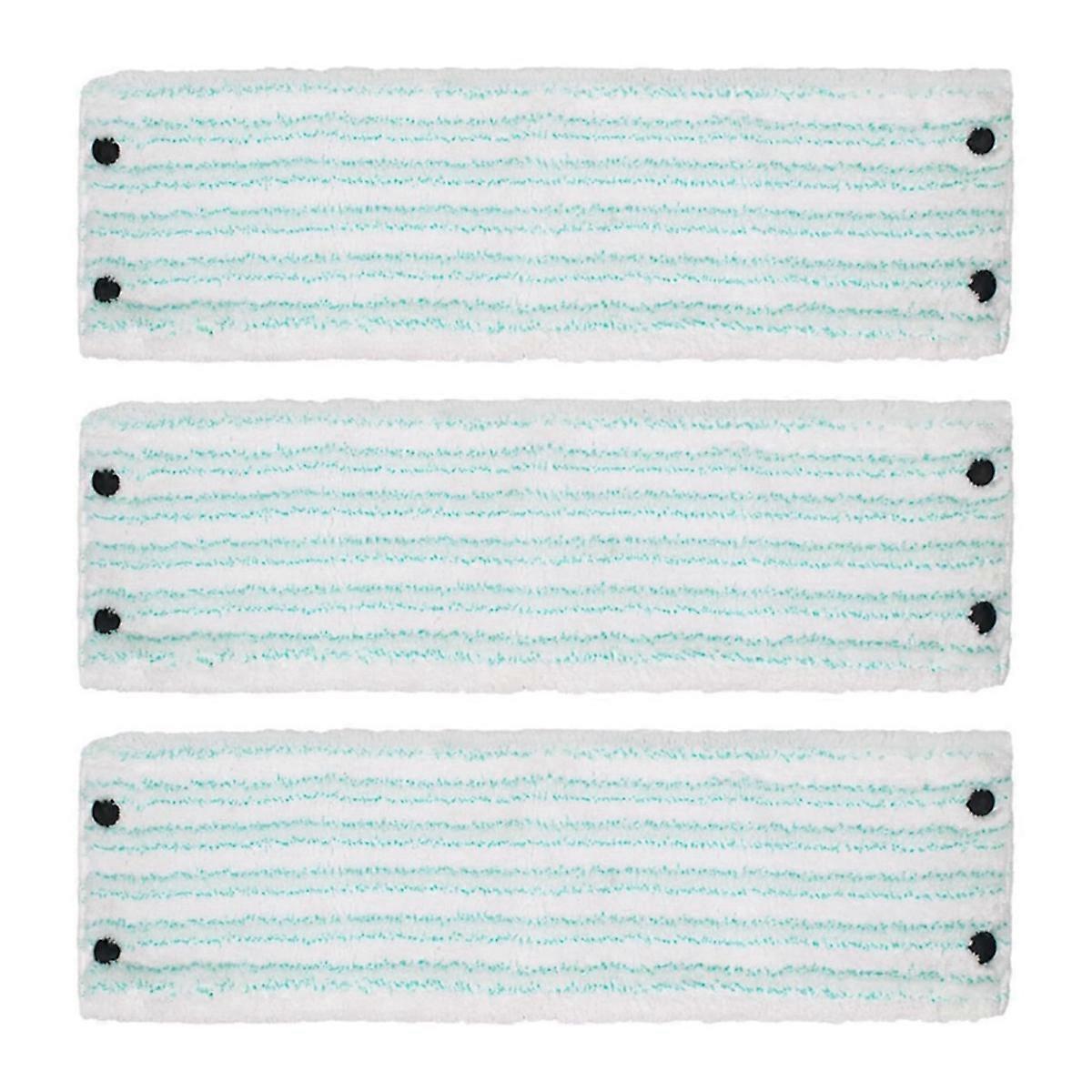 3 Pack Microfiber Mop Pads For Clean Twist Mop