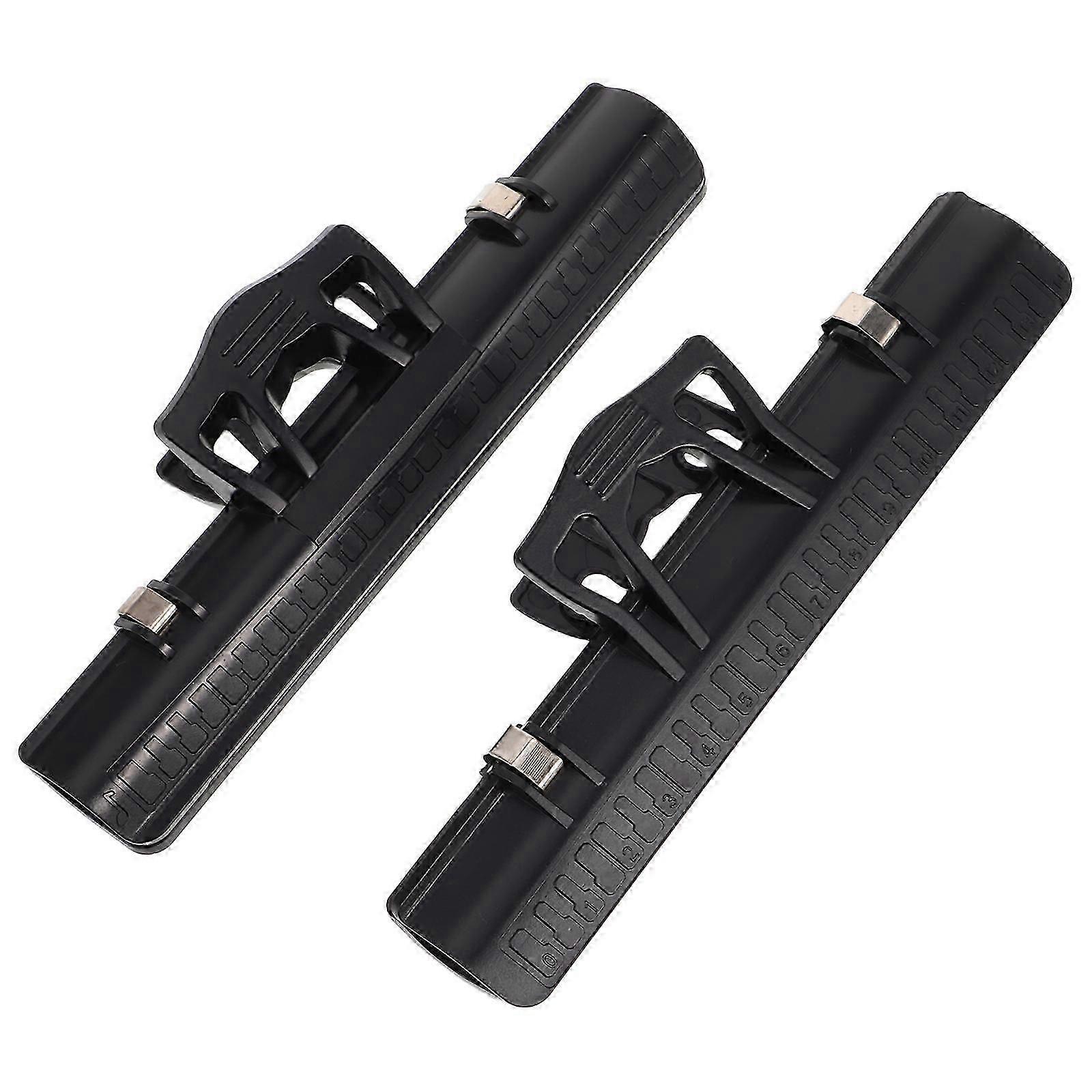 乐谱架黑色 15.00X4.50X3.00CM 塑料夹乐谱音乐家学生 2 件装