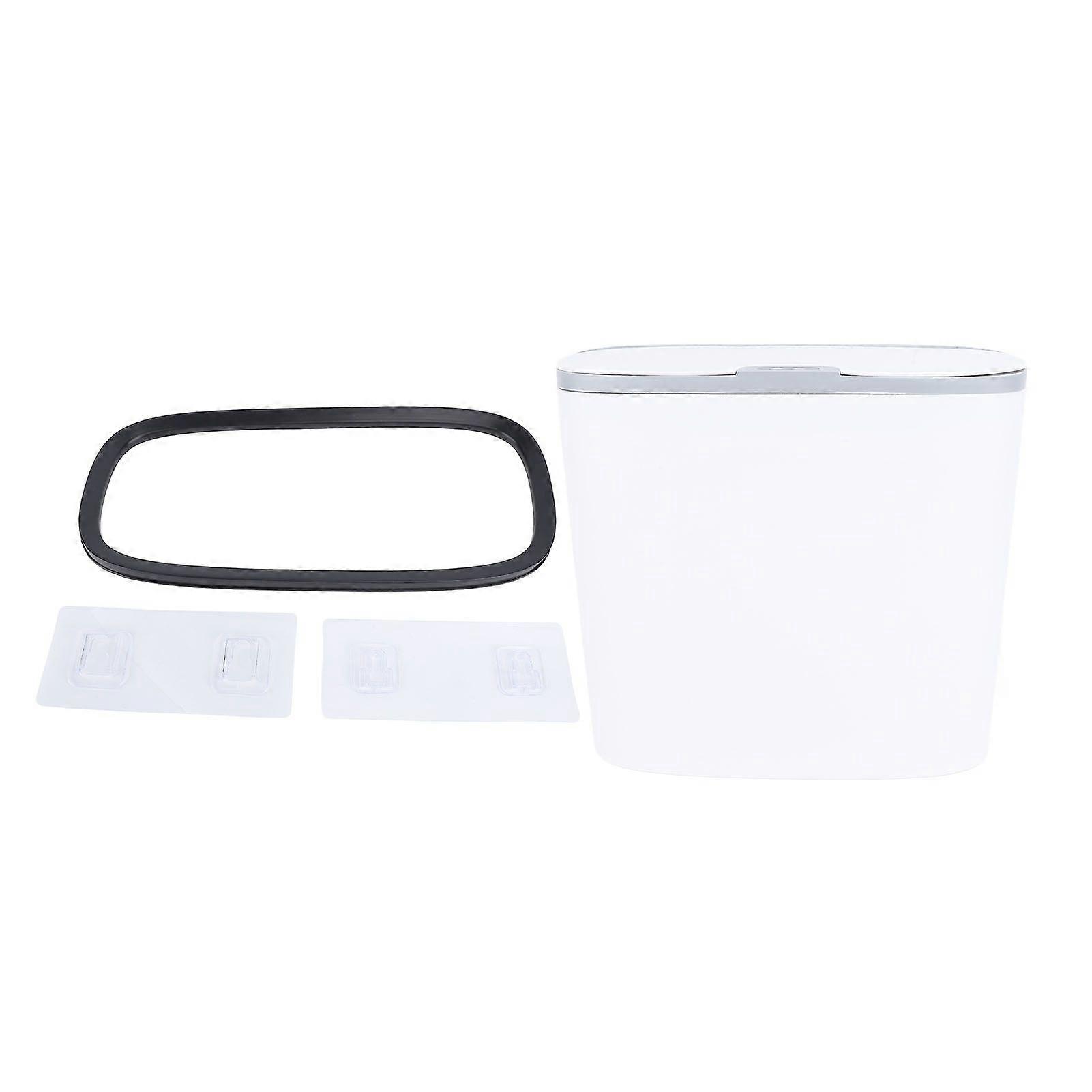 Smart Motion Sensor Trash Can 26cm Wide Opening Battery Powered Automatic Touchless Lid Garbage Can 14L