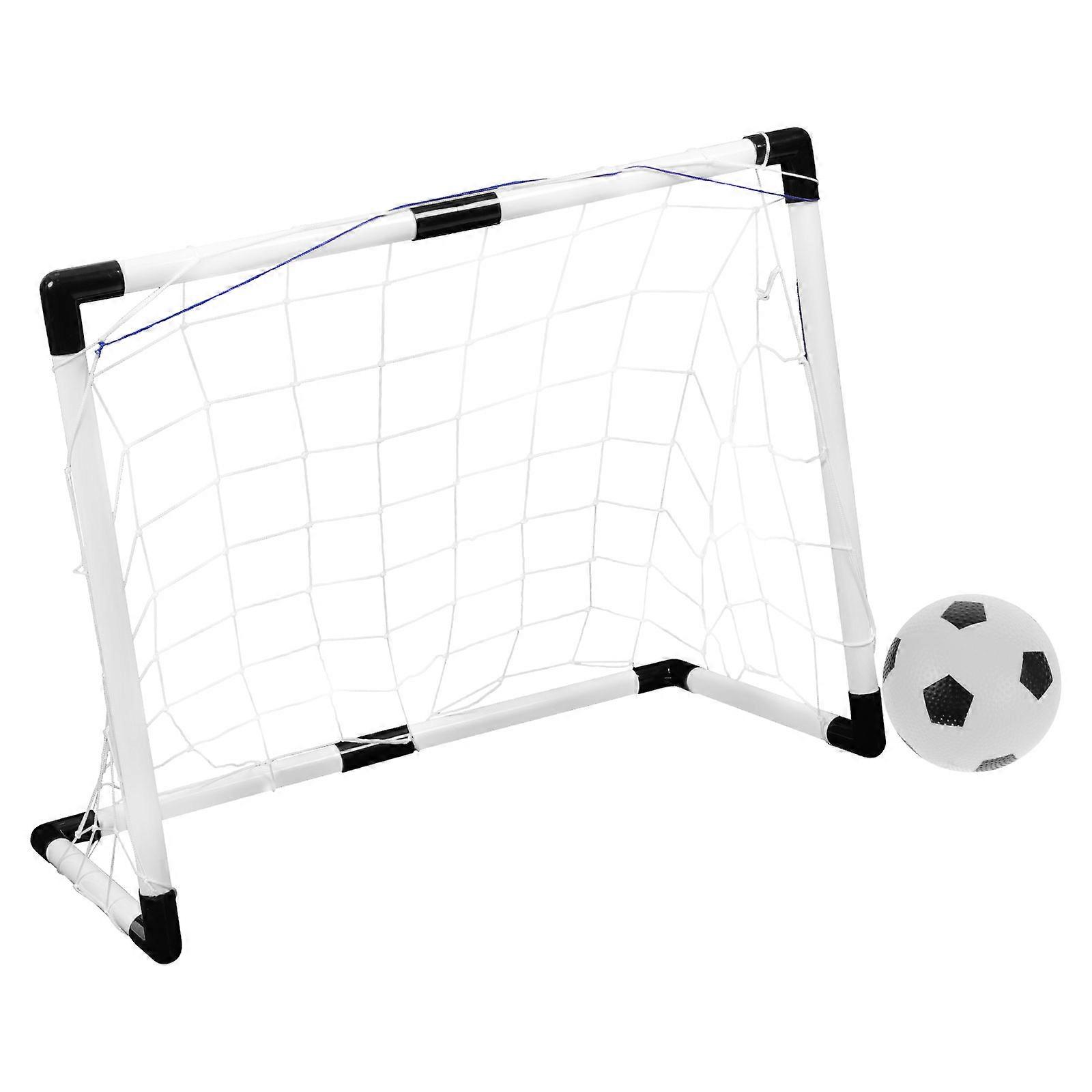 Mini Soccer Goal Portable Football Door for Kids Training 1Set