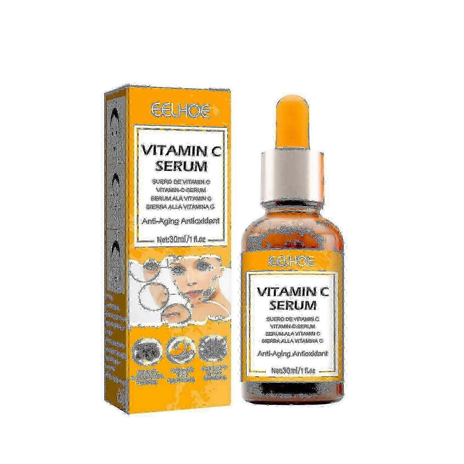 Eelhoe Vitamin C Anti-aging Essence Lightens Fine Lines Moisturizing Lifting Firming Anti-aging Essence T