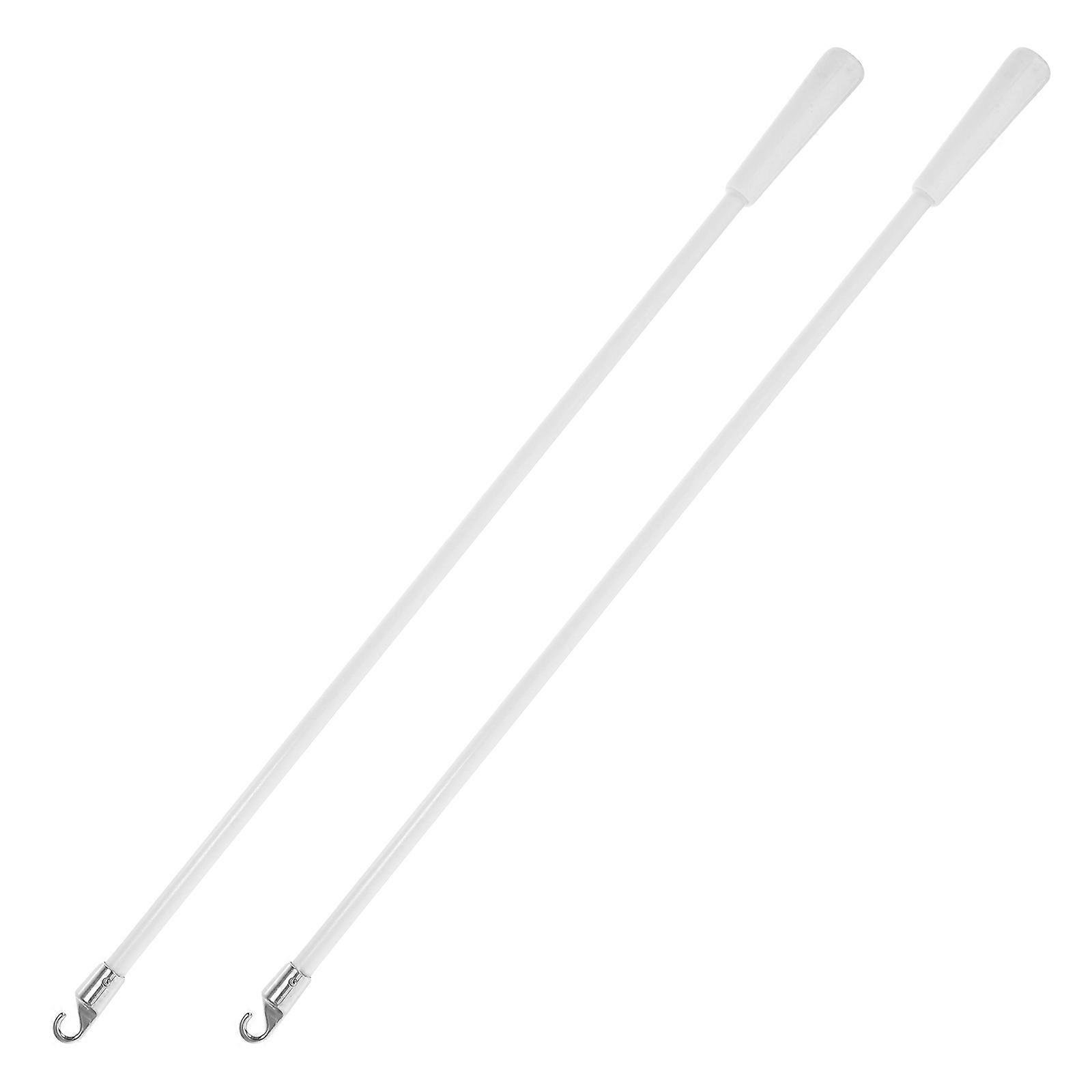 Window Blind Stick Fiberglass Curtain Wand for Blinds Replacement 4Pcs