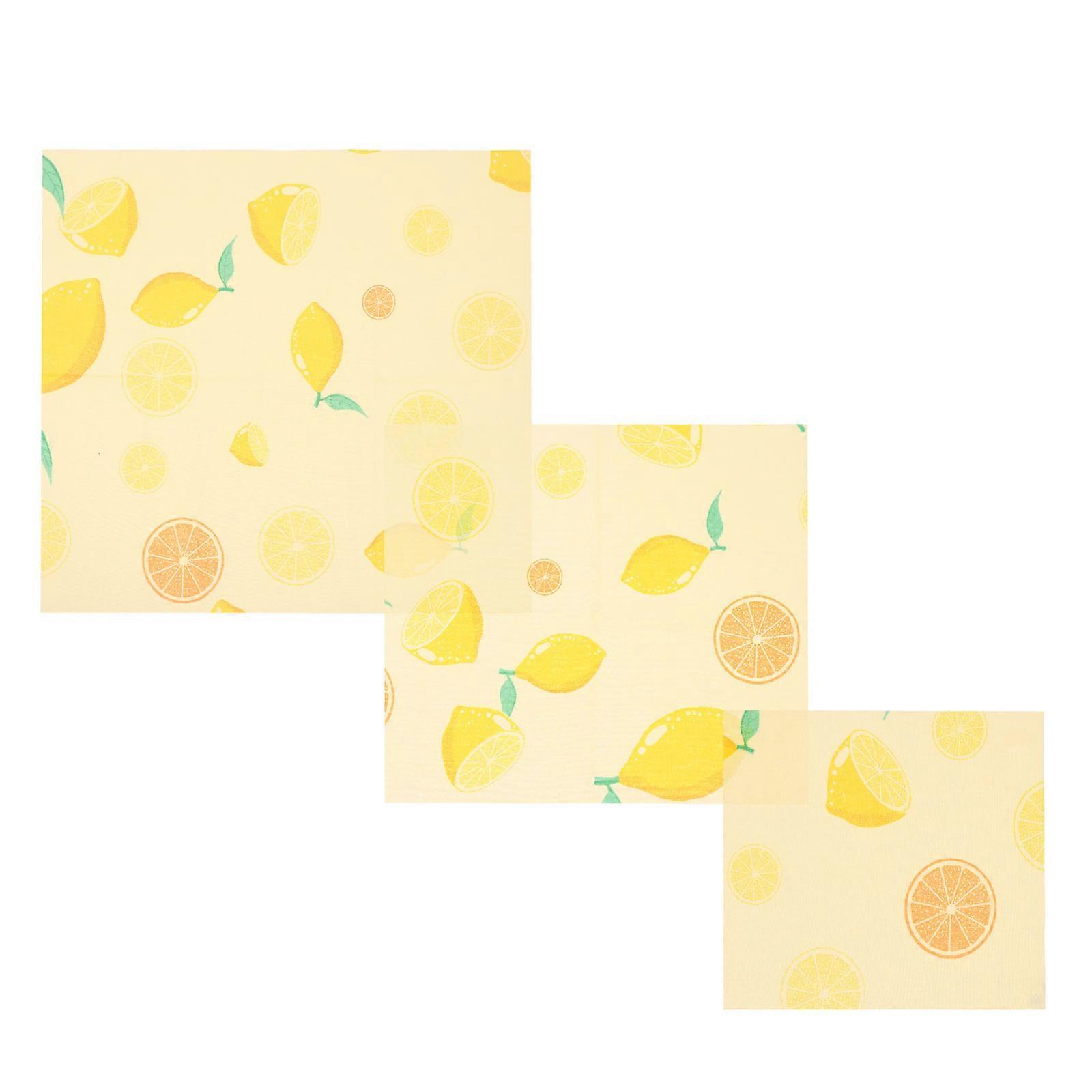 Beeswax Food Wrap for Bread Cheese Reusable Organic 6Pcs Set