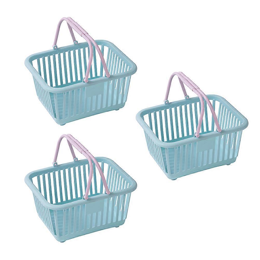 Handheld Shopping Basket Storage Basket for Home Organizing 6Pcs