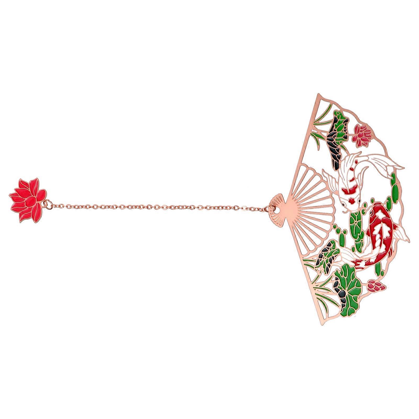 Chinese Style Hollow Bookmarker Decoration Suitable For Scrapbook Or Notebook 1Pc