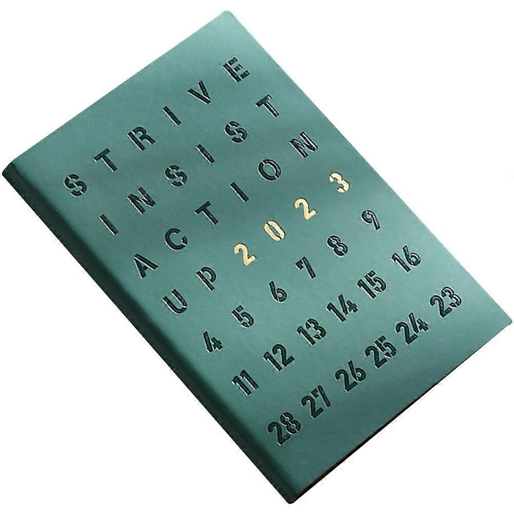 2023 Date Notepad and To Do List Plan Pad for Students and Professionals with Side Month Index 5Pcs