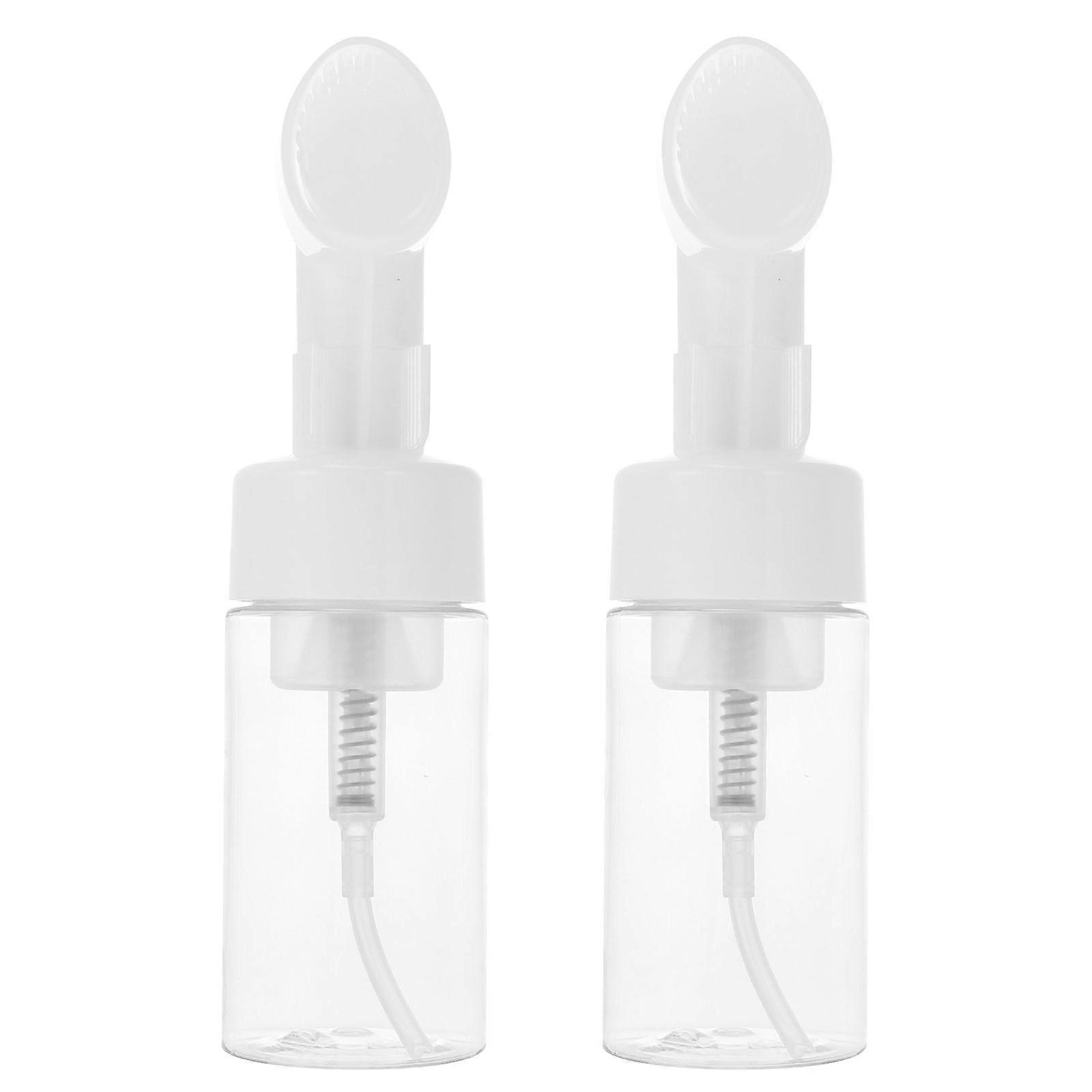Face Cleaning Foaming Bottles Press Bottle for Storage Use 4Pcs