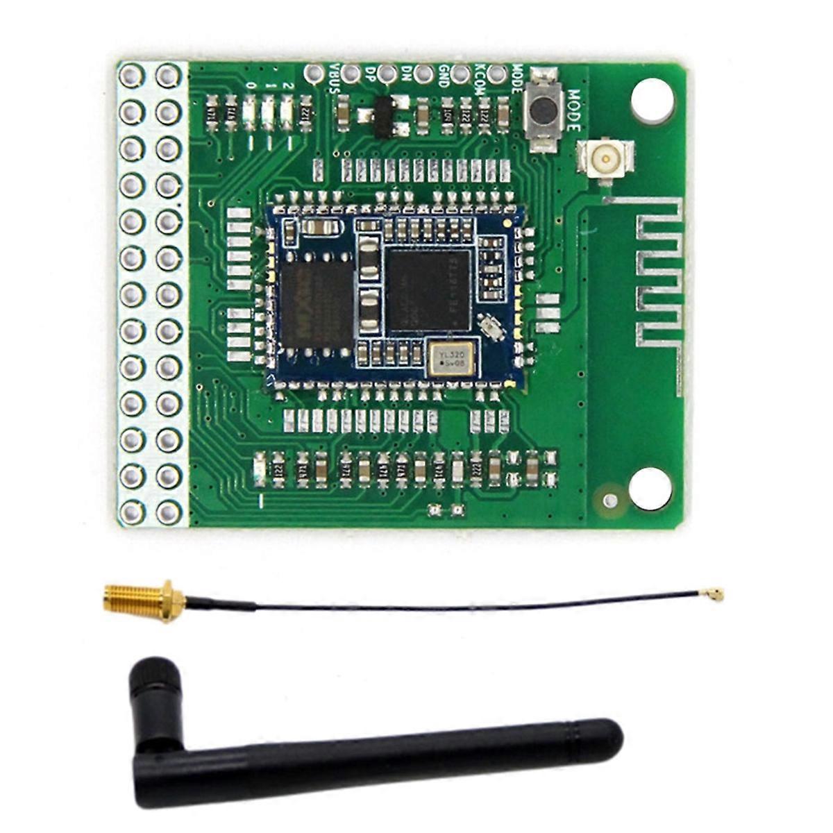 QCC5125 Bluetooth 5.1 Stereo Audio Module DC 3.6-5.5V LDAC Lossless I2S Output /APTXLL/APTXHD+Antenna Without Call