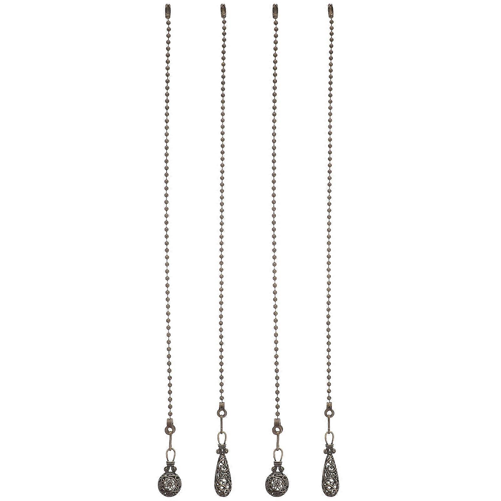 Golden Light Pull Chain Extension for 20Pcs Fan Pull Chain Decor