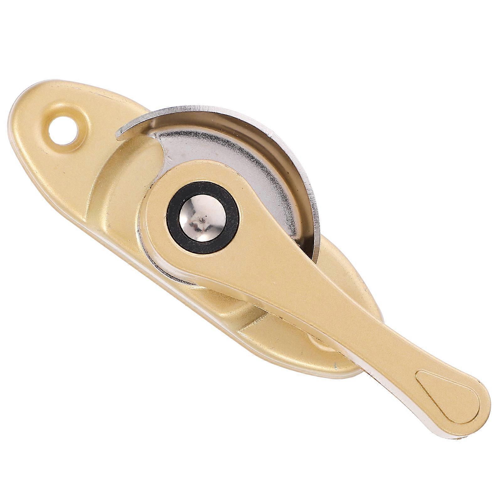 Children Window Lock 2Pcs Crescent Sliding Sash Locks For Homeowners PVC Minimalist Design Prevent Intruders