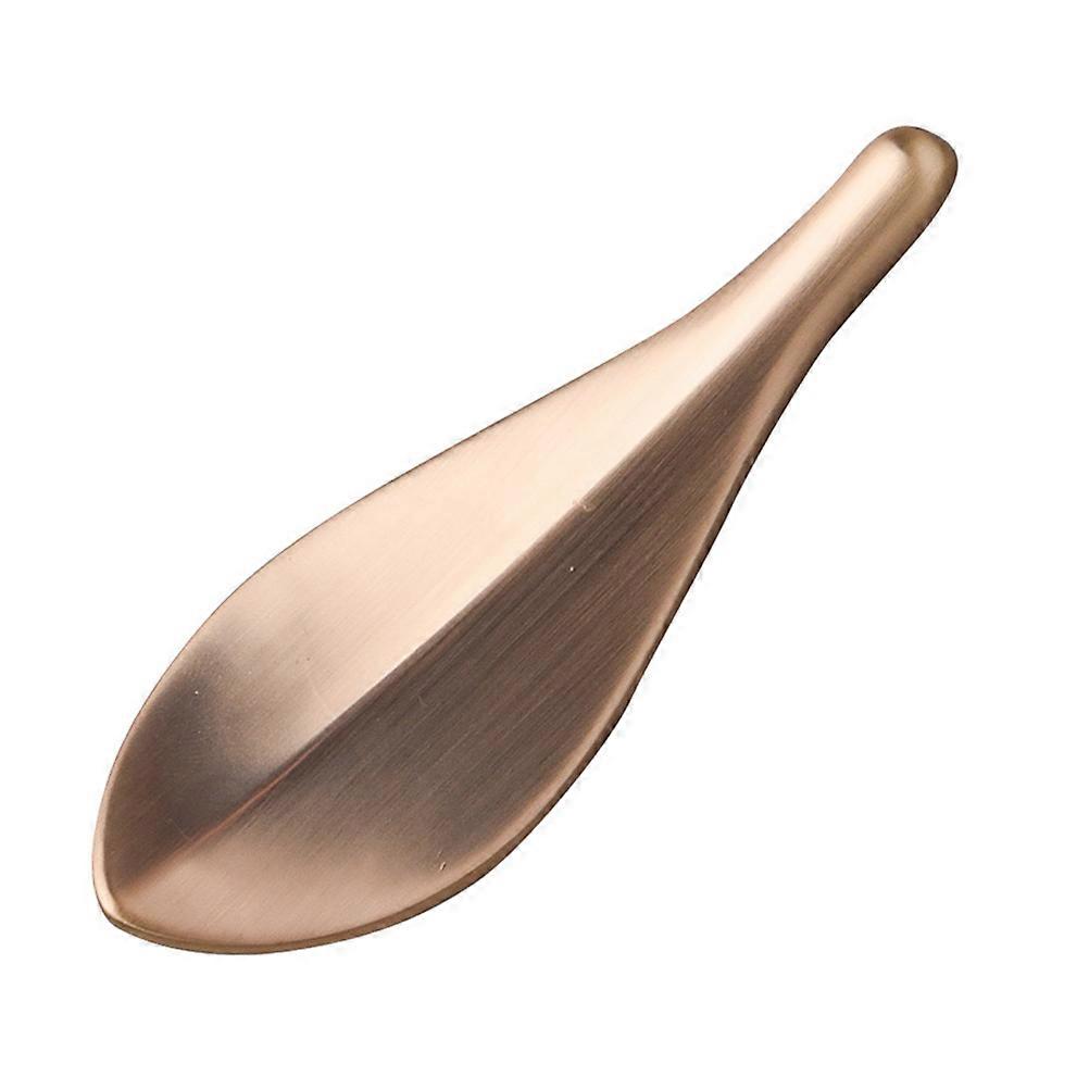 Decorative Leaf Cabinet Door Handle for Drawer Use 3Pcs Golden Pull Handles