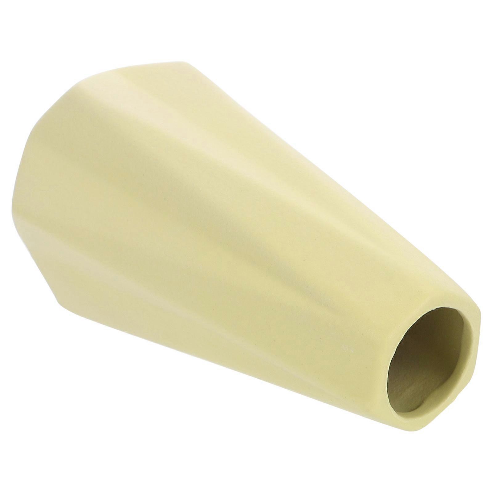 Ceramic Planter for Decoration 2Pcs Gradient Color Yellow Vase