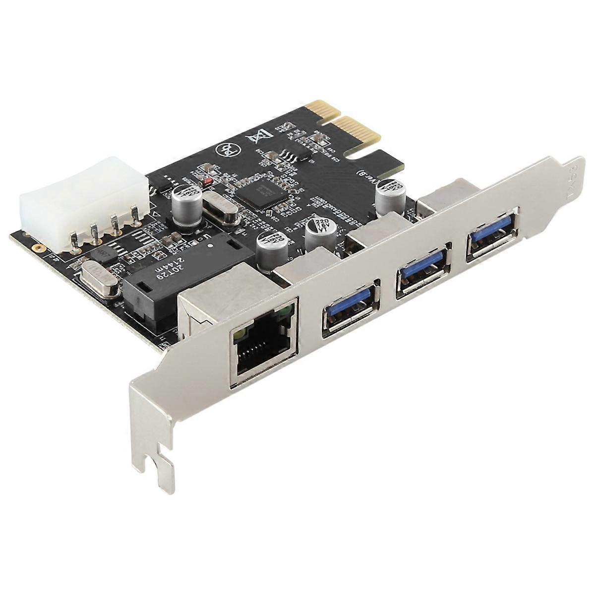 Emplacement PCIe vers RJ45 USB 3.0 PCIe, avec adaptateur Gigabit Ethernet Express
