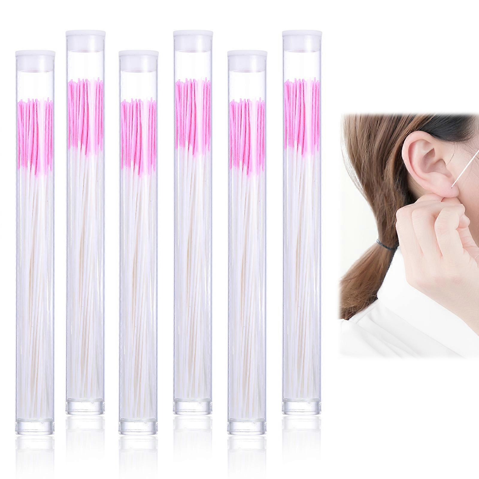 70 Pieces Pierced Ear Hole Line Earring Anti-blocking Wire Cleaning Tools