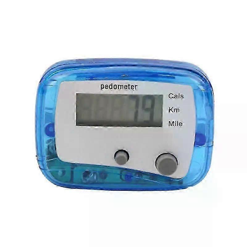 Walking Pedometer Pedometer Waterproof Multifunctional Sports Calorie Counting LCD Display