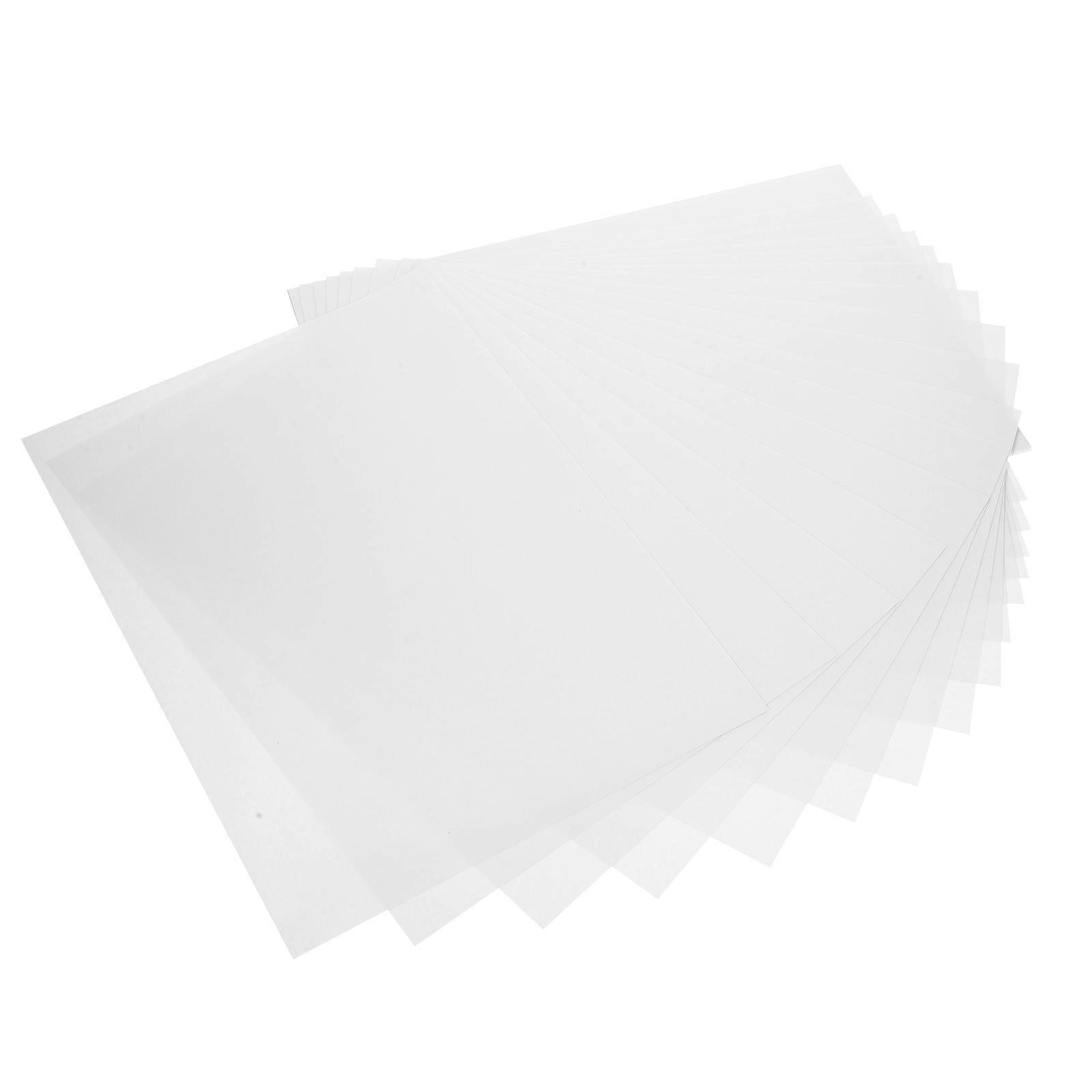Printing Paper 20Pcs Glossy Rectangular Paper Suitable For Home Use Office Use With Scratch Resistant Feature