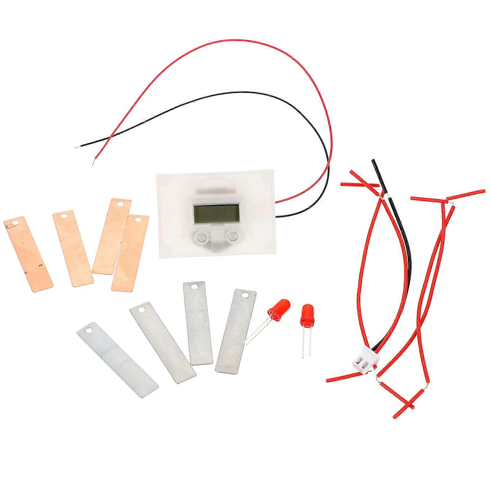 Fruit Battery Scientific Experiment Kit for DIY 1Set School Student Science Project