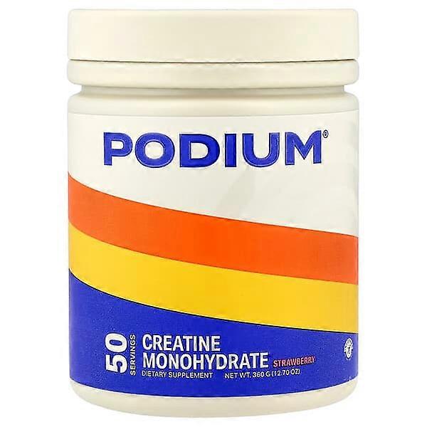 Podium Nutrition, Creatine Monohydrate, Strawberry, 12.7 oz (360 g)
