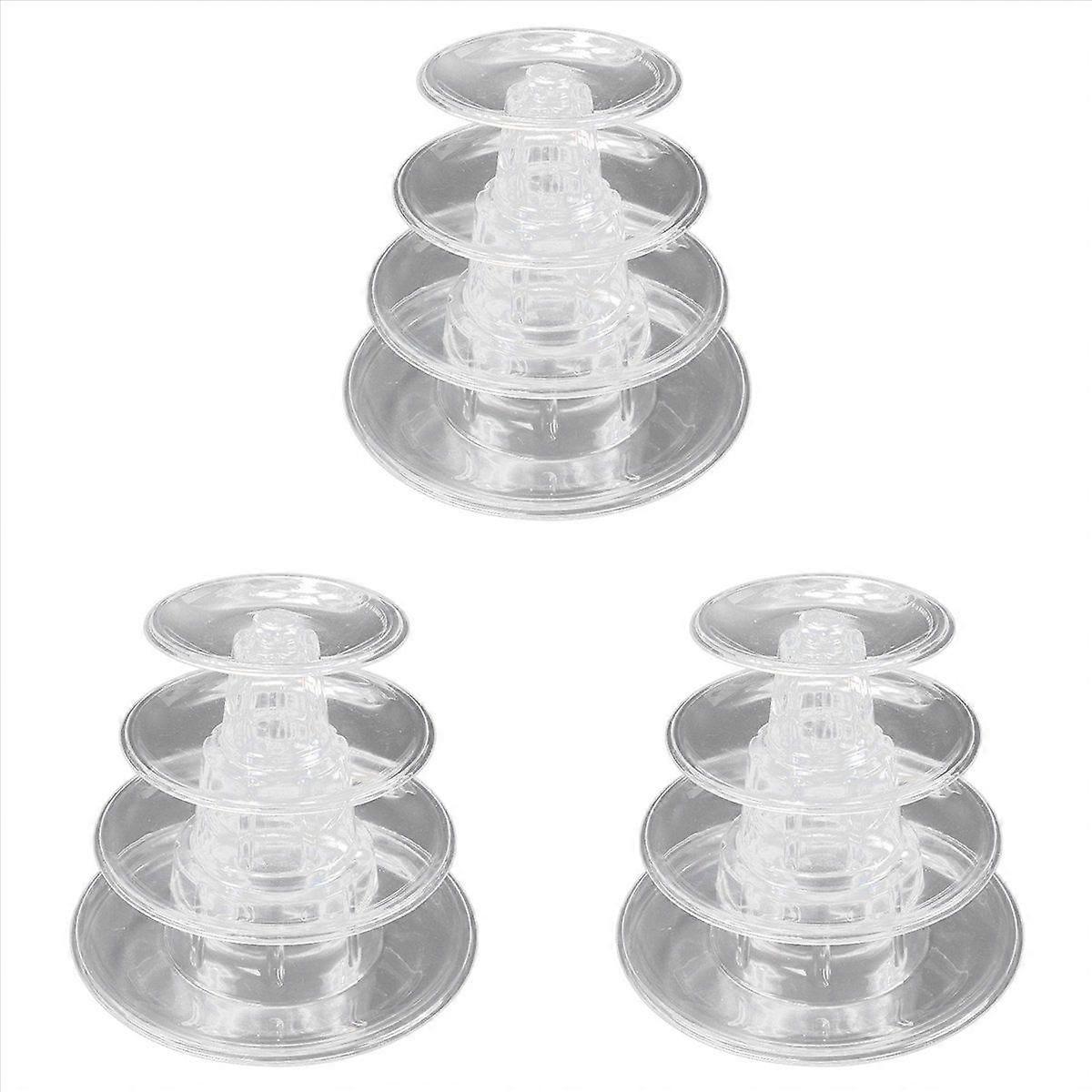 Macarons Display Tower 4-Layer Cupcake Stand Food Display Stand