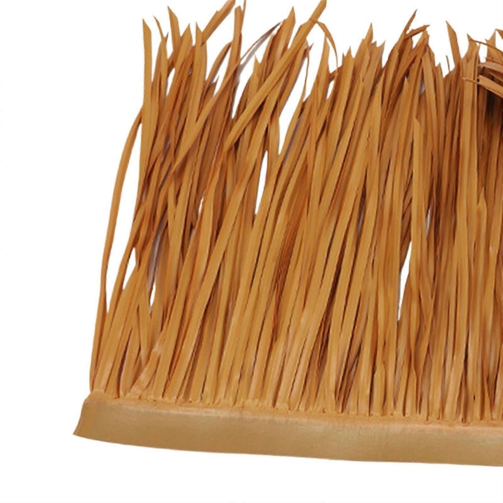 Synthetic Thatch Artificial Thatch Mat 600cm By 50cm Multi Use Universal For Garden Hut Patio Fence Decor Faux Grass Roof