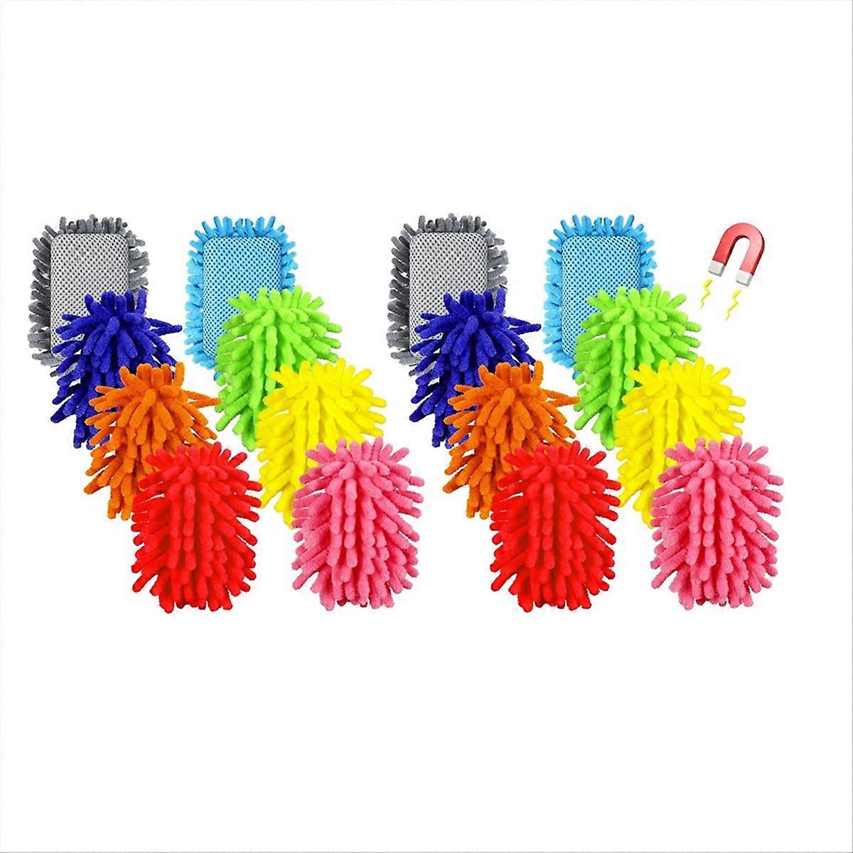 16Pcs Magnetic Whiteboard Eraser School Dry Erase Erasers